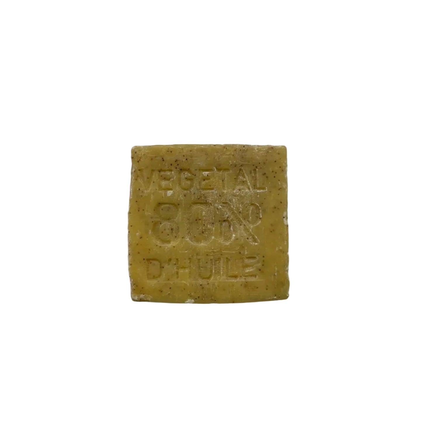 Crushed Green Lemon Marseille Soap Cube - 150g (5.29 Oz)