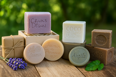 150 g – Cube & Round Marseille Soap