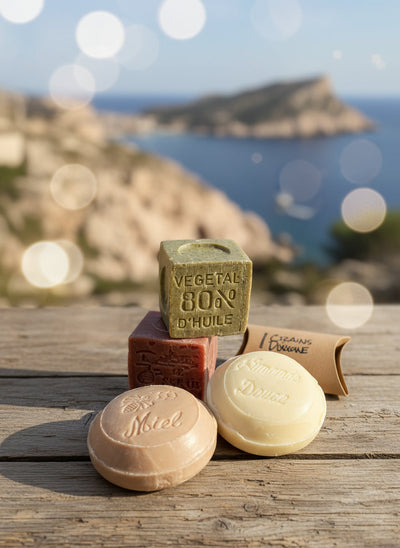 150 g – Cube & Round Marseille Soap