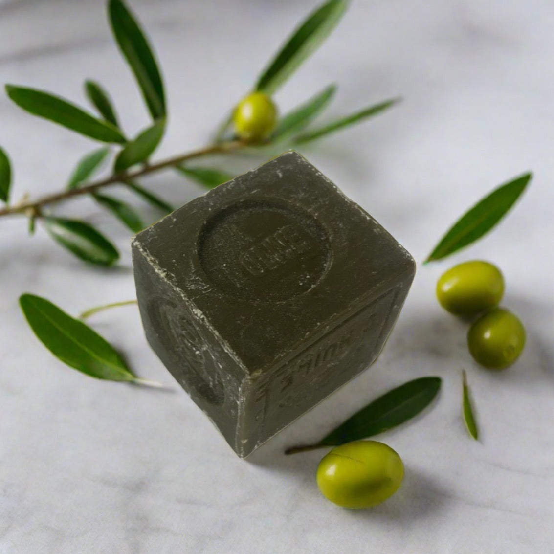 Olive Marseille Soap Cube - not refined - 100g