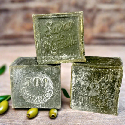 Olive Marseille Soap Cube- Unrefined - 300g