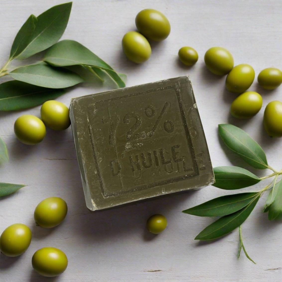 Olive Marseille Soap Cube- refined - 150g