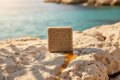 Artisanal Honey Soap Organic Olive Oil • 125 g - 4.4 oz