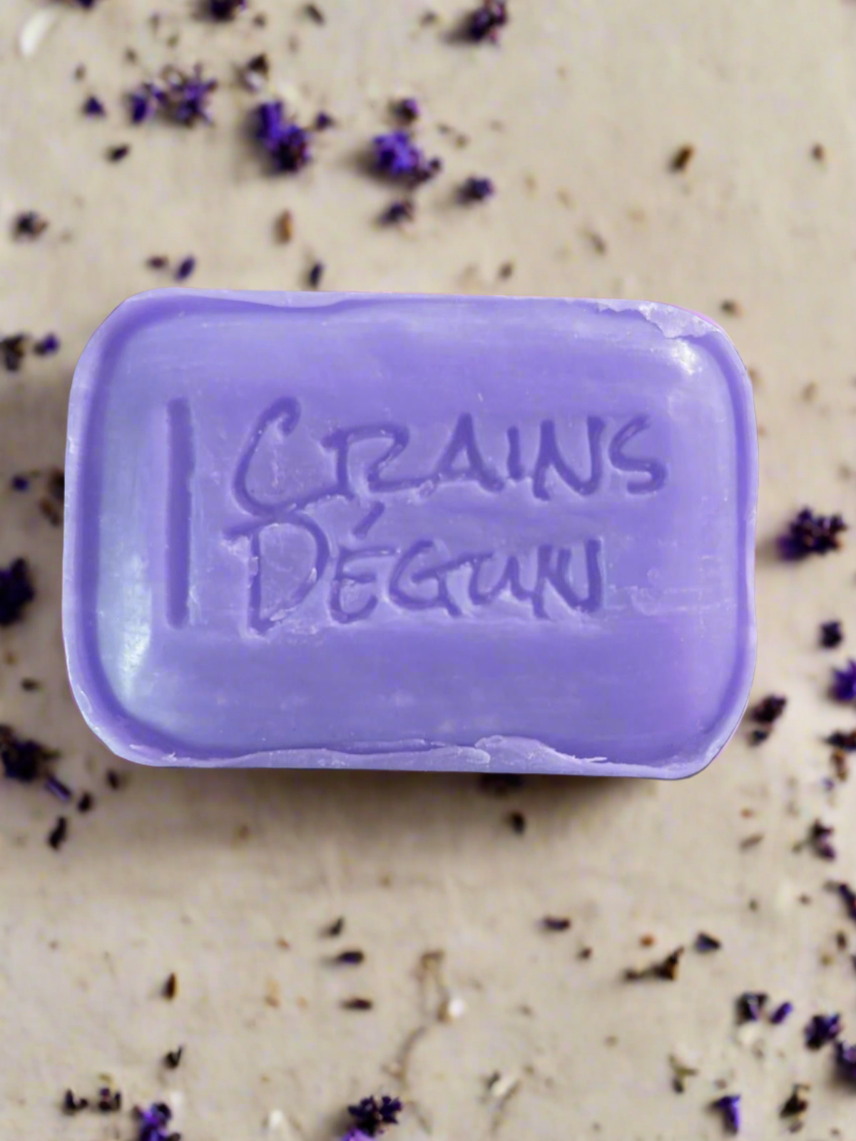 Crushed Lavender Marseille Soap Bar - 100g