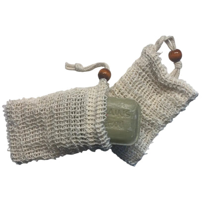 Exfoliating Bag Natural Sisal  for Soap (100 gr)