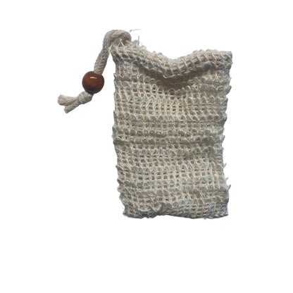 Exfoliating Bag Natural Sisal  for Soap (100 gr)