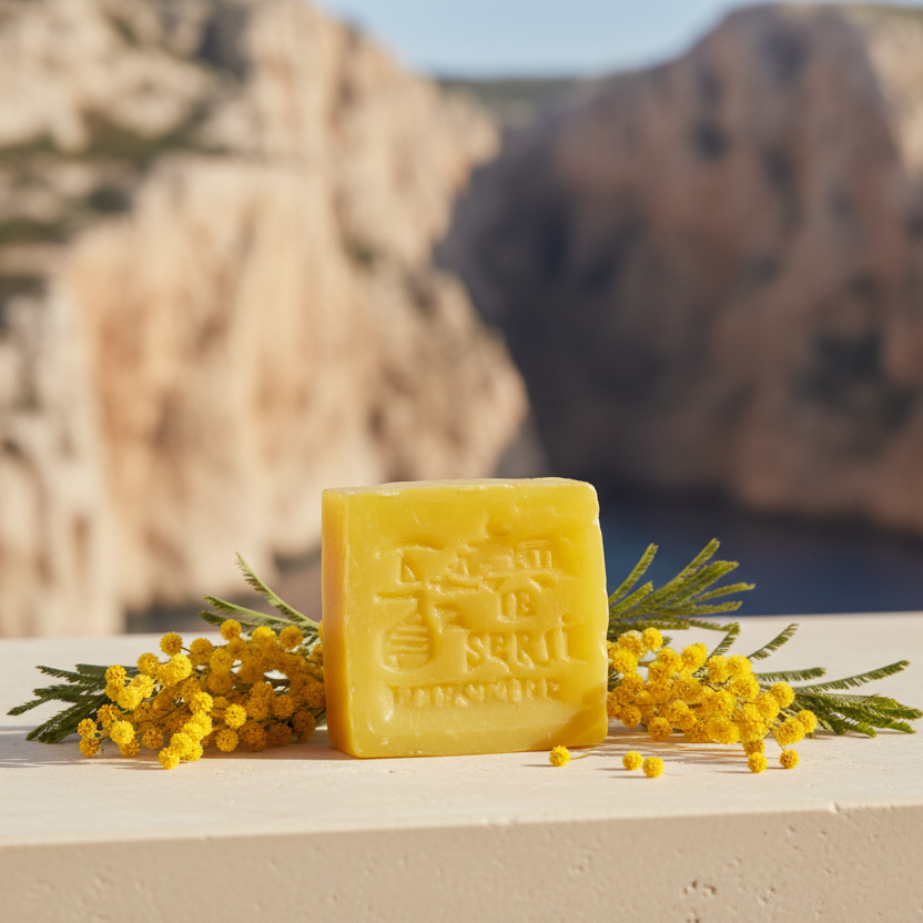 Mimosas  Marseille Soap Cube- 150g