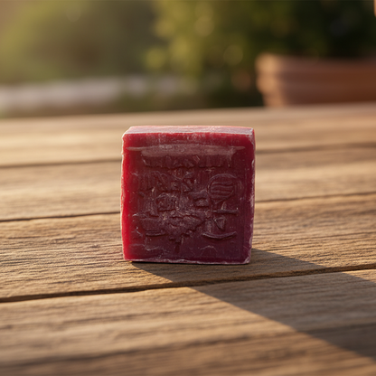 Rapsberry Marseille Soap Cube - 150g (5.29 Oz)