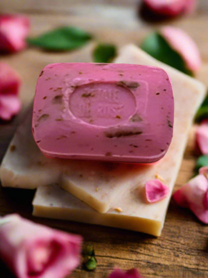 Rose Petal Marseille Soap Bar - 100g
