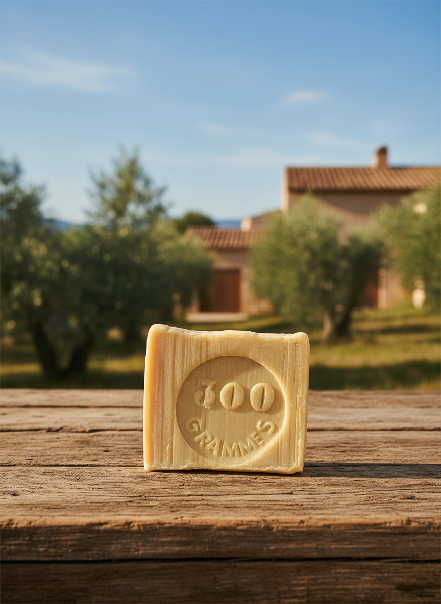 Vegetal Marseille Soap Cube - not refined - 300g