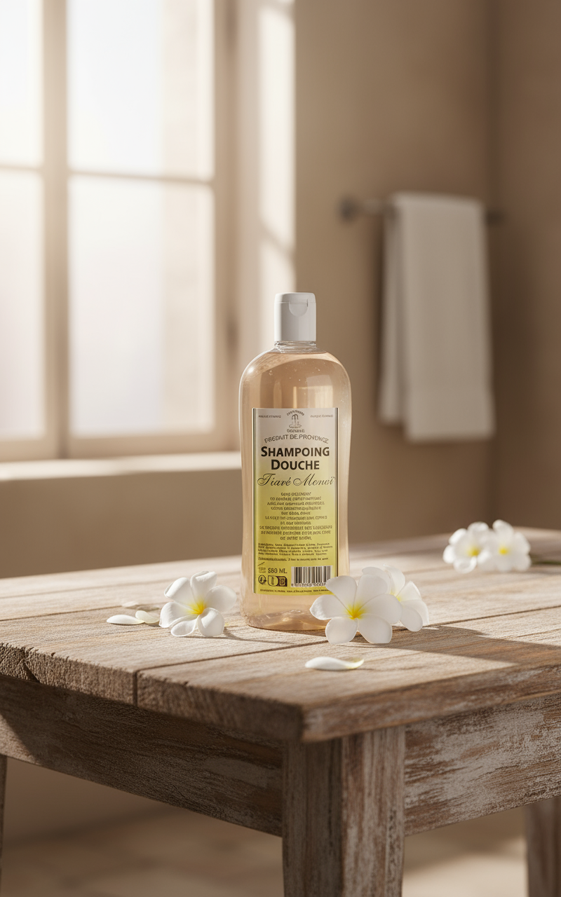 Shower Shampoo Tiaré – Monoi ( 500ml/ 16.9 fl oz)