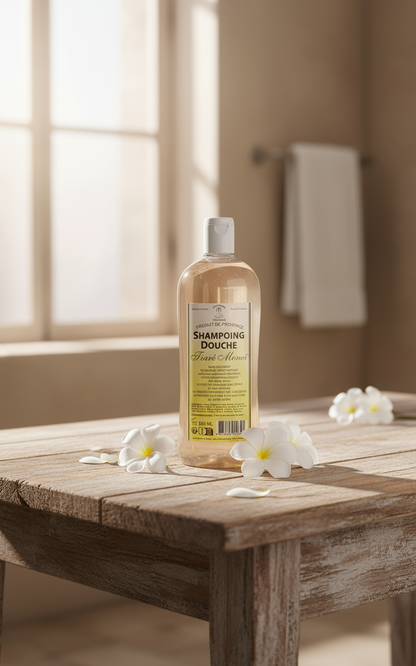 Shower Shampoo Tiaré – Monoi ( 500ml/ 16.9 fl oz)