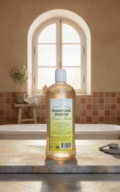Shower Shampoo Tiaré – Monoi ( 500ml/ 16.9 fl oz)