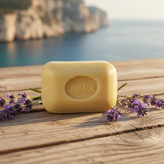 White Lavender Marseille Soap Bar - 100g