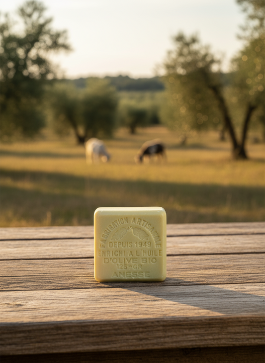 Artisanal Donkey Milk Soap Organic Olive Oil • 125 g - 4.4 oz